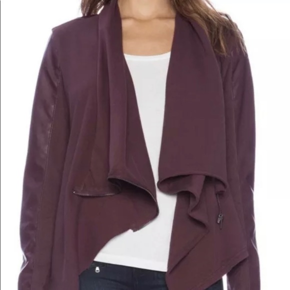 Blank NYC Jackets & Blazers - [Closet Clear Out] Blank NYC Private Practice Faux Leather Moto Jacket